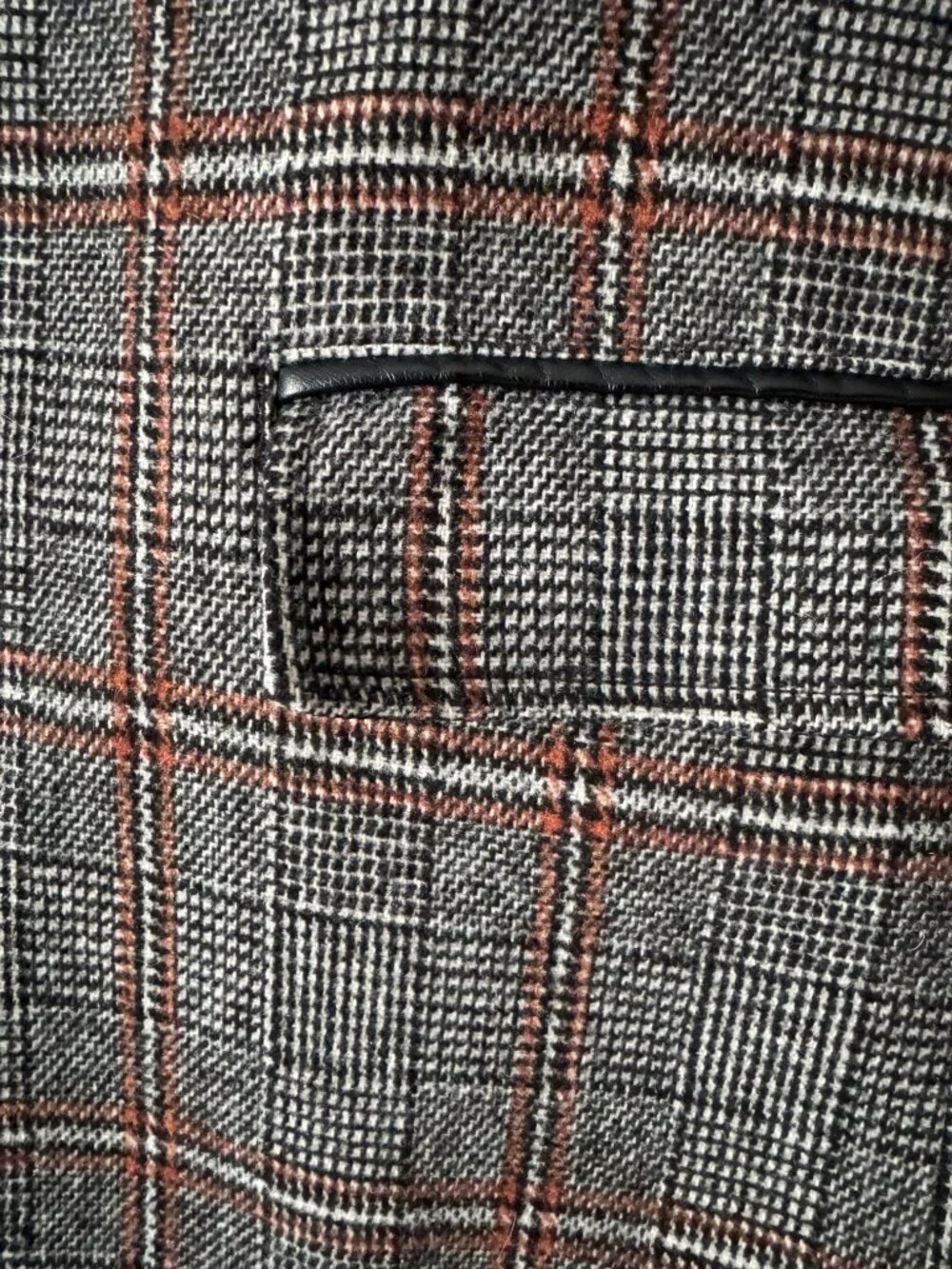 INC International Concepts grey herringbone